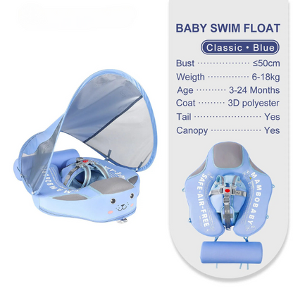 BabyWave™ (Deluxe Edition Baby/Infant Swim Float with Canopy)