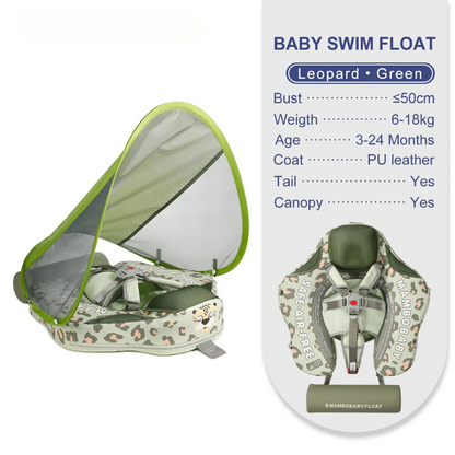 BabyWave™ (Deluxe Edition Baby/Infant Swim Float with Canopy)