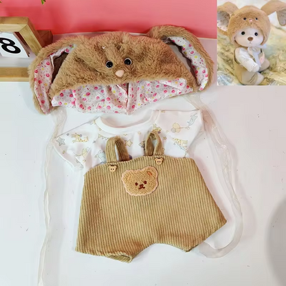 TeddyTales™ (Movable Joint Dress-Up Bear Costume Set)